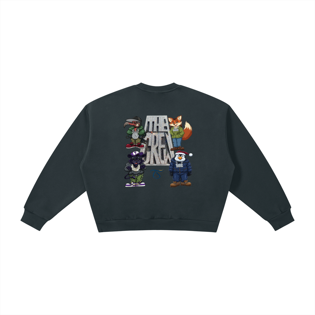 The Crew Boxy Fleece Crewneck Sweatshirt