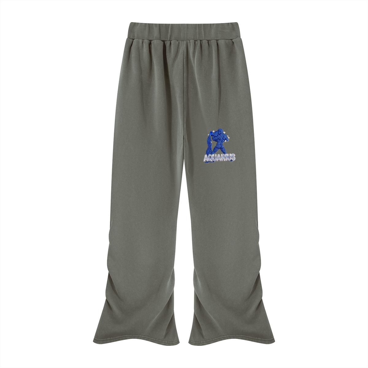 Aquarius Women’s Vintage Wash Ruched Sweatpants