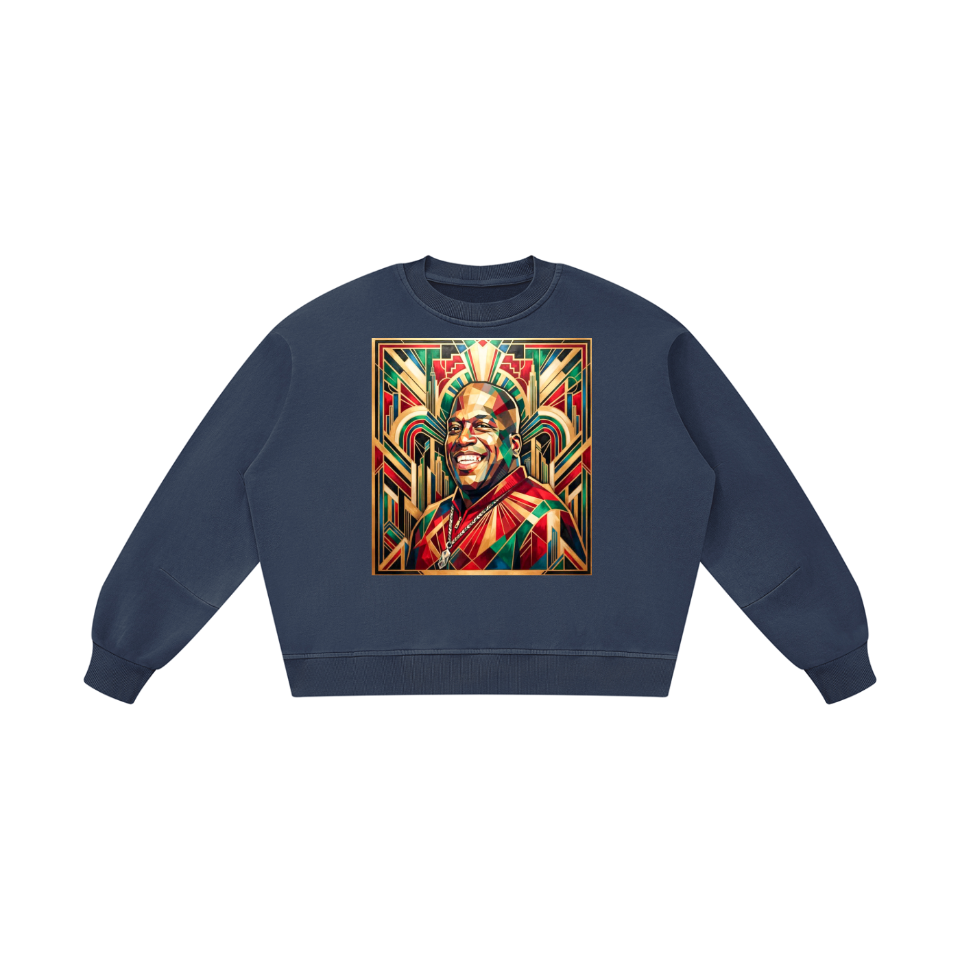 Unisex Boxy Vintage Washed Sweatshirt