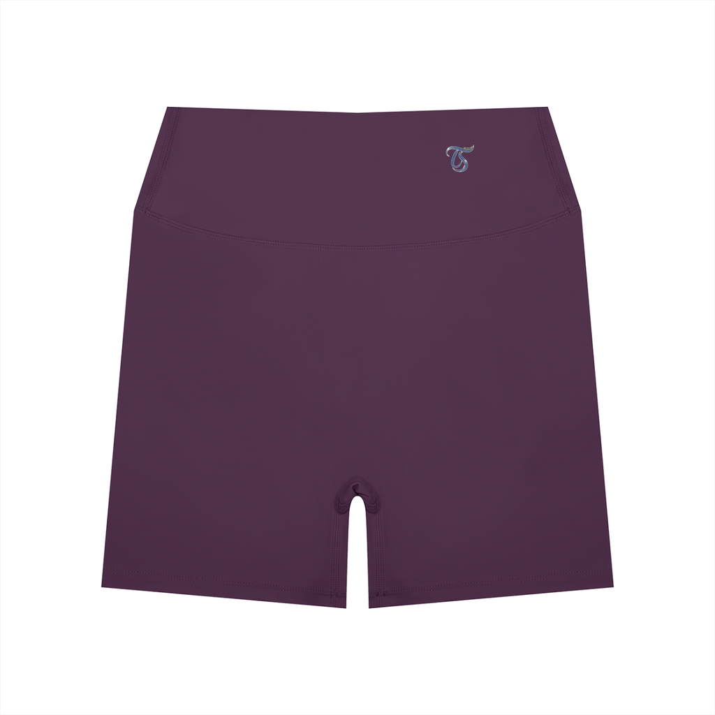 Libra Women’s High Waisted Yoga Biker Shorts