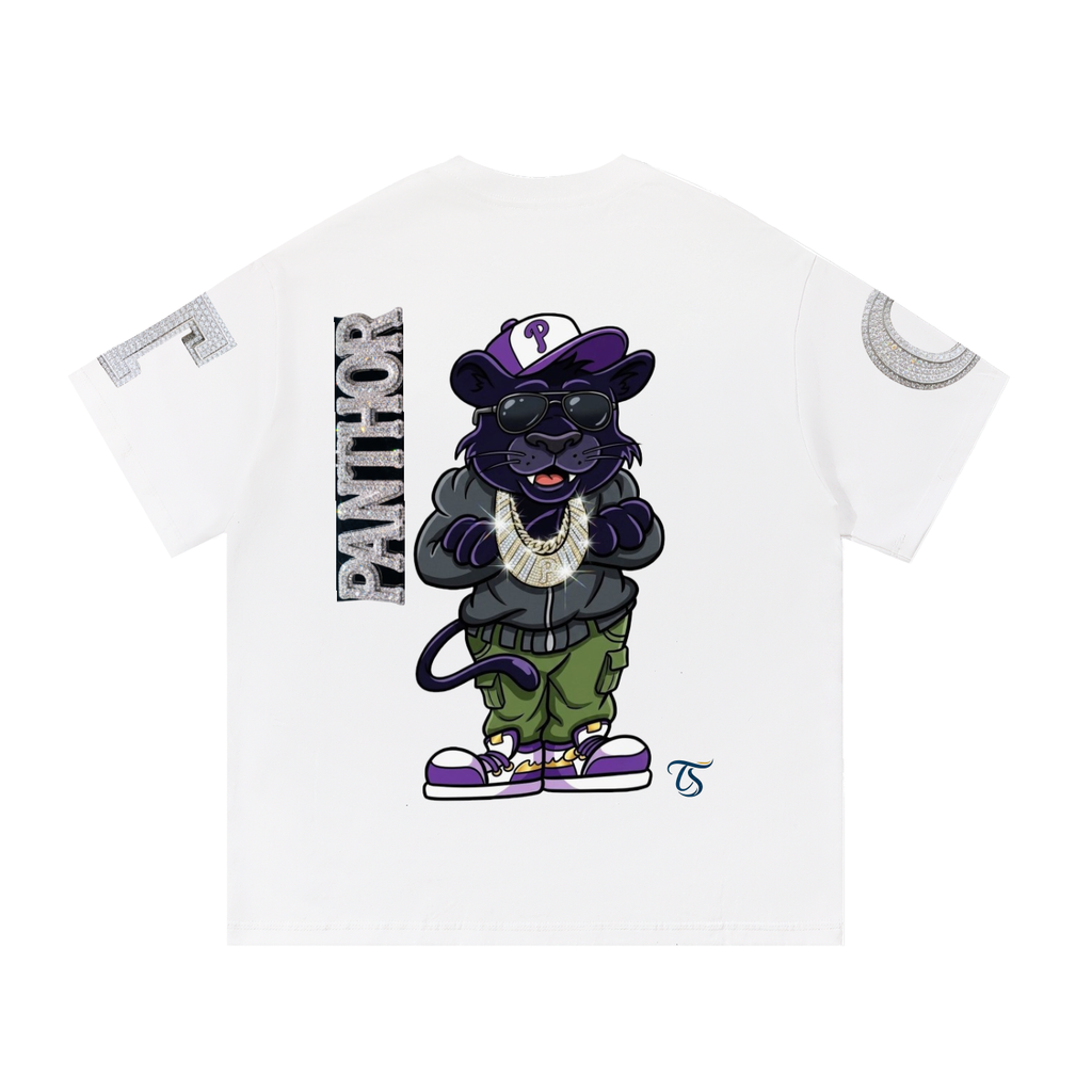The Crew "PANTHOR" Essential Cotton T-Shirt
