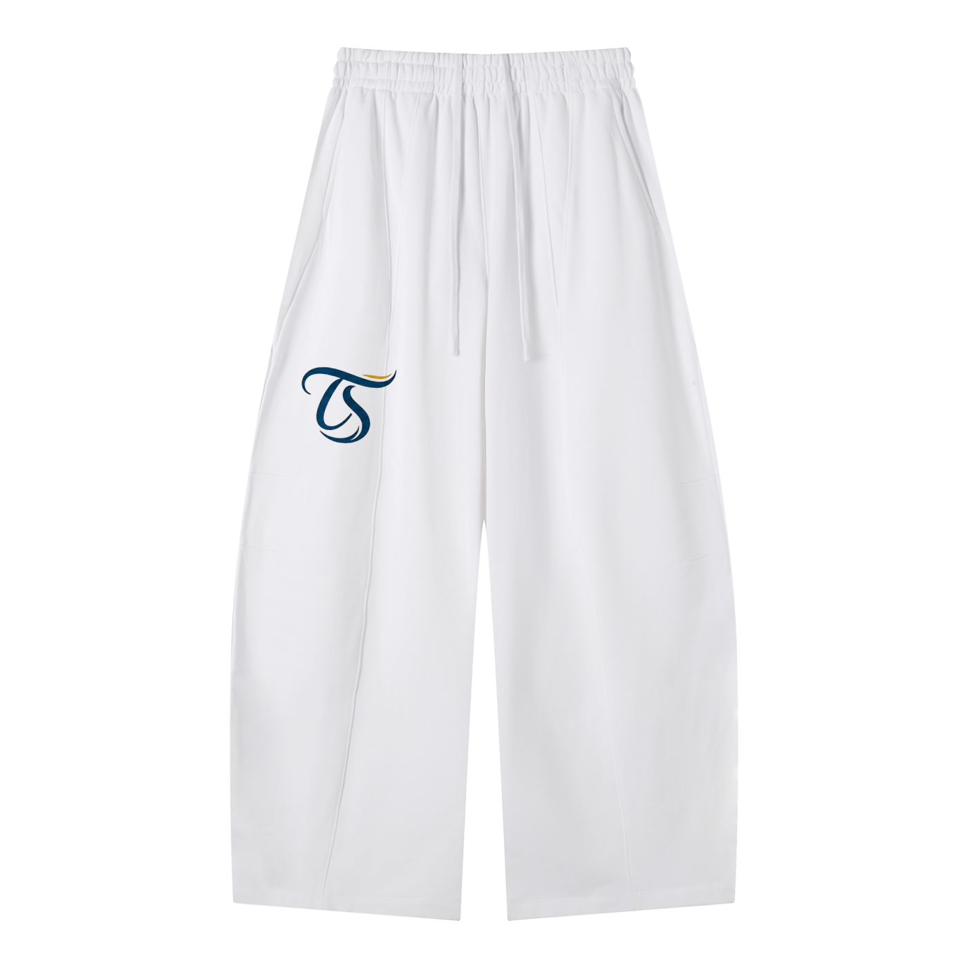 Heavyweight Wide Leg Panel Sweatpants