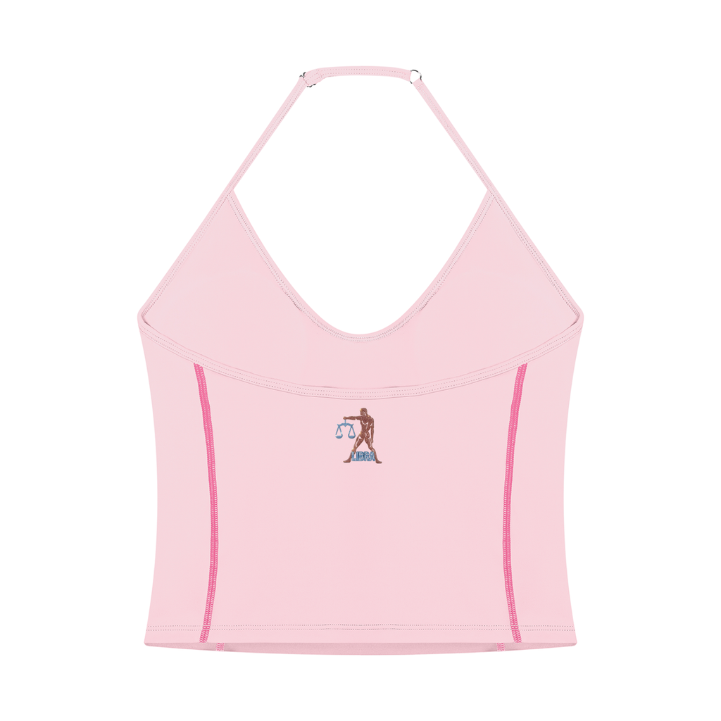Libra Women's Halter Neck Yoga Tank Top