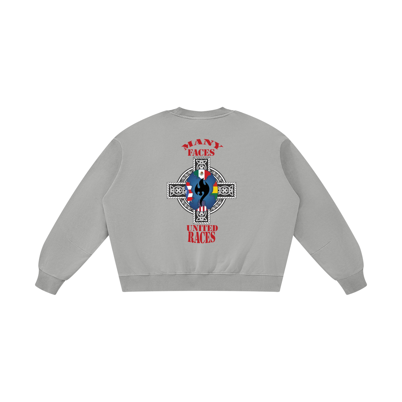 Unisex Boxy Vintage Washed Sweatshirt