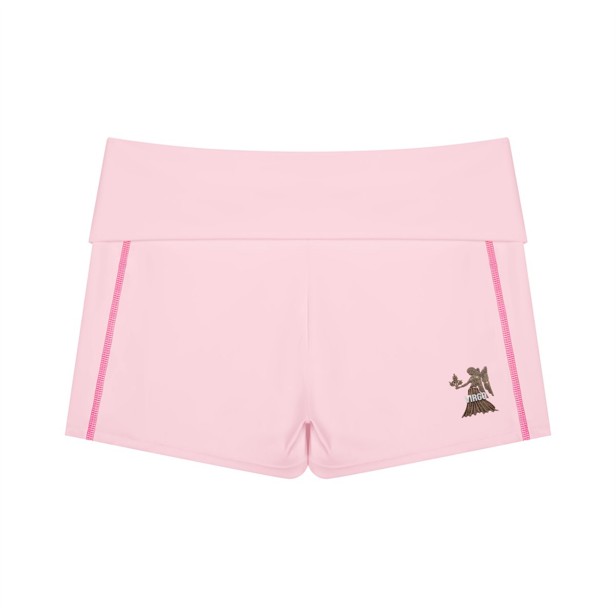Virgo Women's High Waisted Yoga Biker Shorts