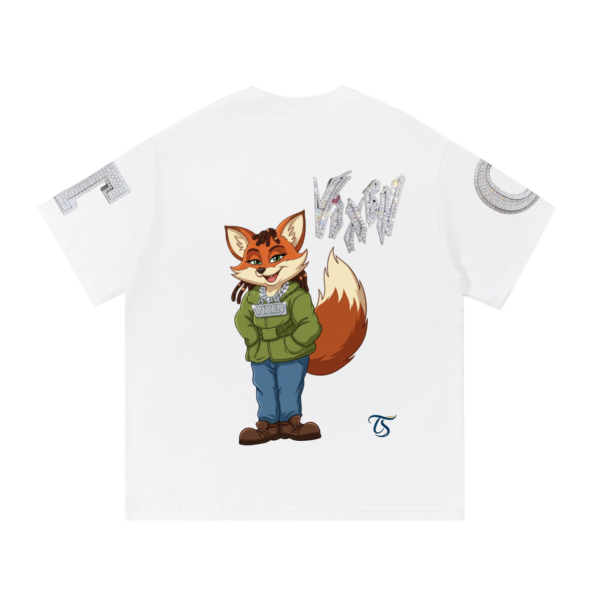 The Crew "VIXEN" Essential Cotton T-Shirt