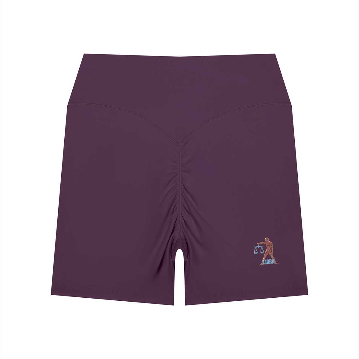 Libra Women’s High Waisted Yoga Biker Shorts