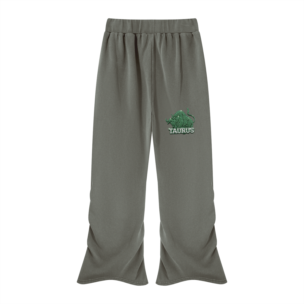 Taurus Women’s Vintage Wash Ruched Sweatpants