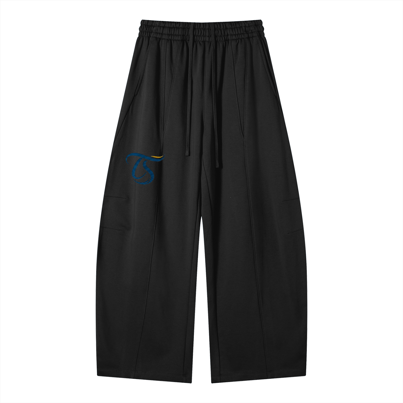 Heavyweight Wide Leg Panel Sweatpants