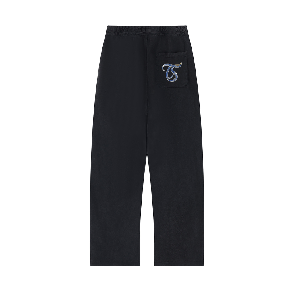 Aquarius Unisex Mineral Wash Straight Sweatpants