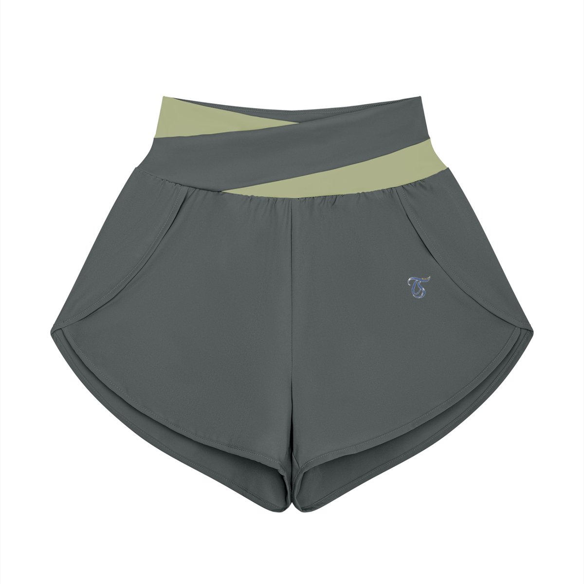 Virgo Women’s Yoga Panelled Shorts