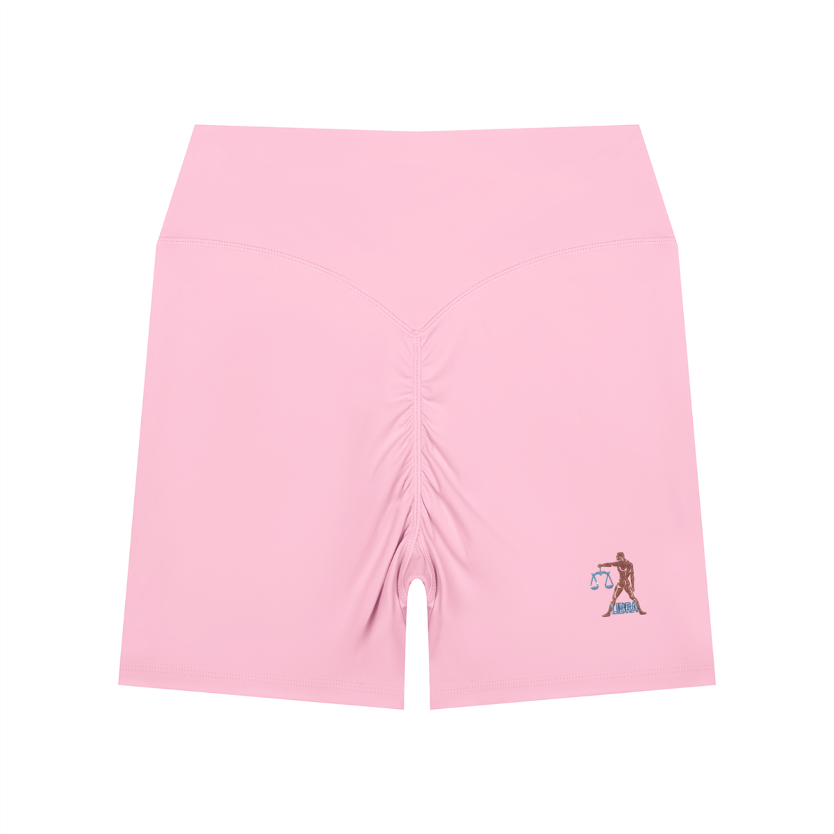 Libra Women’s High Waisted Yoga Biker Shorts