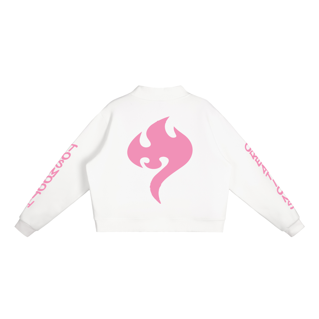 Tosmooth Creations Essential Fleece Mock-Neck Crew Sweatshirt
