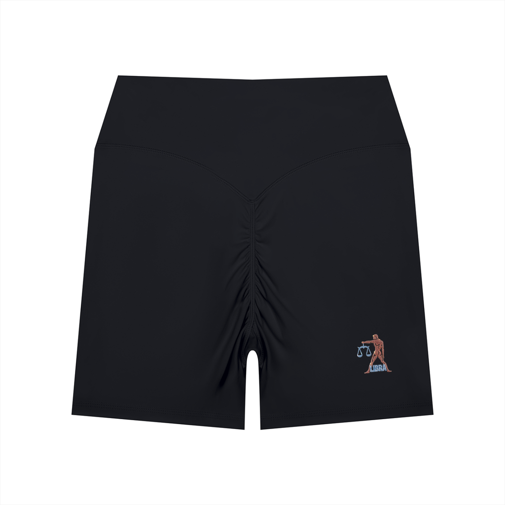 Libra Women’s High Waisted Yoga Biker Shorts