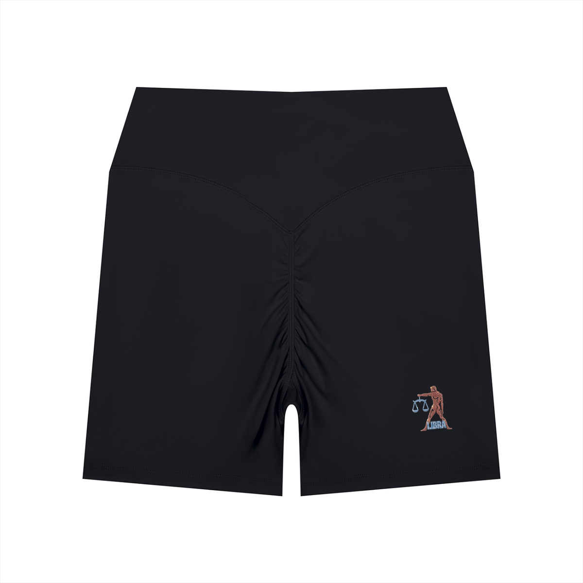 Libra Women’s High Waisted Yoga Biker Shorts