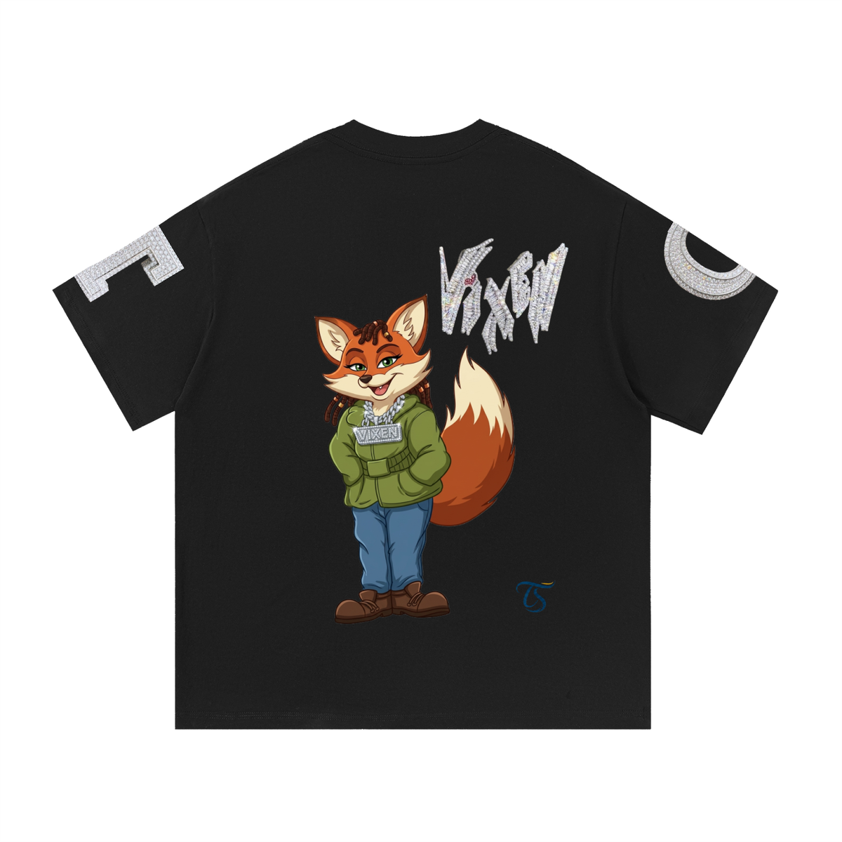 The Crew "VIXEN" Essential Cotton T-Shirt