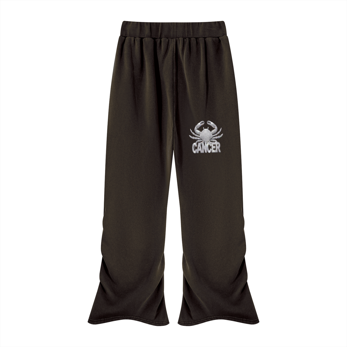 Cancer Women’s Vintage Wash Ruched Sweatpants