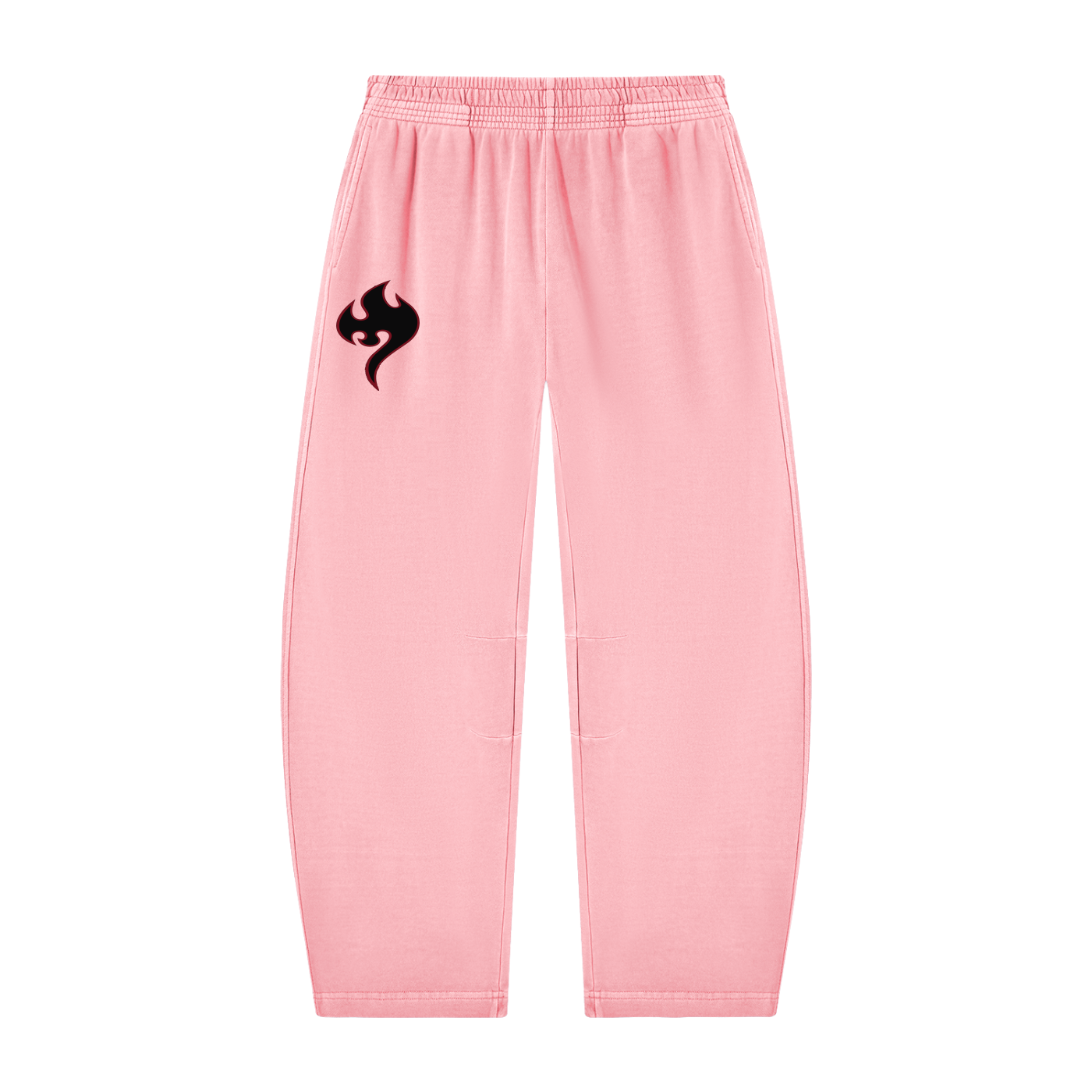 Unisex Vintage Washed Barrel Leg Sweatpants