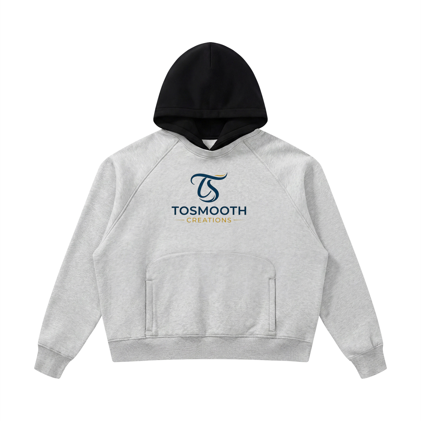 Unisex Fleece Raglan Color Block Hoodie