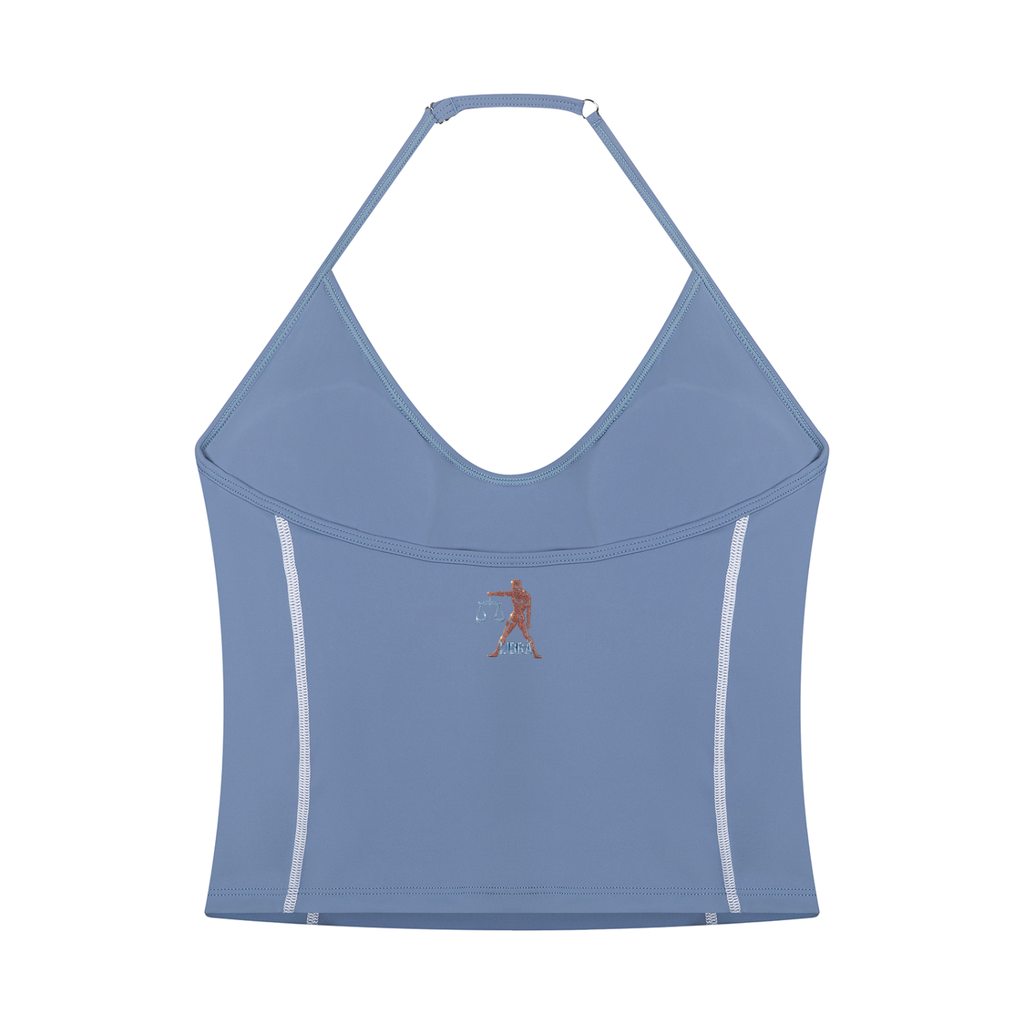 Libra Women's Halter Neck Yoga Tank Top