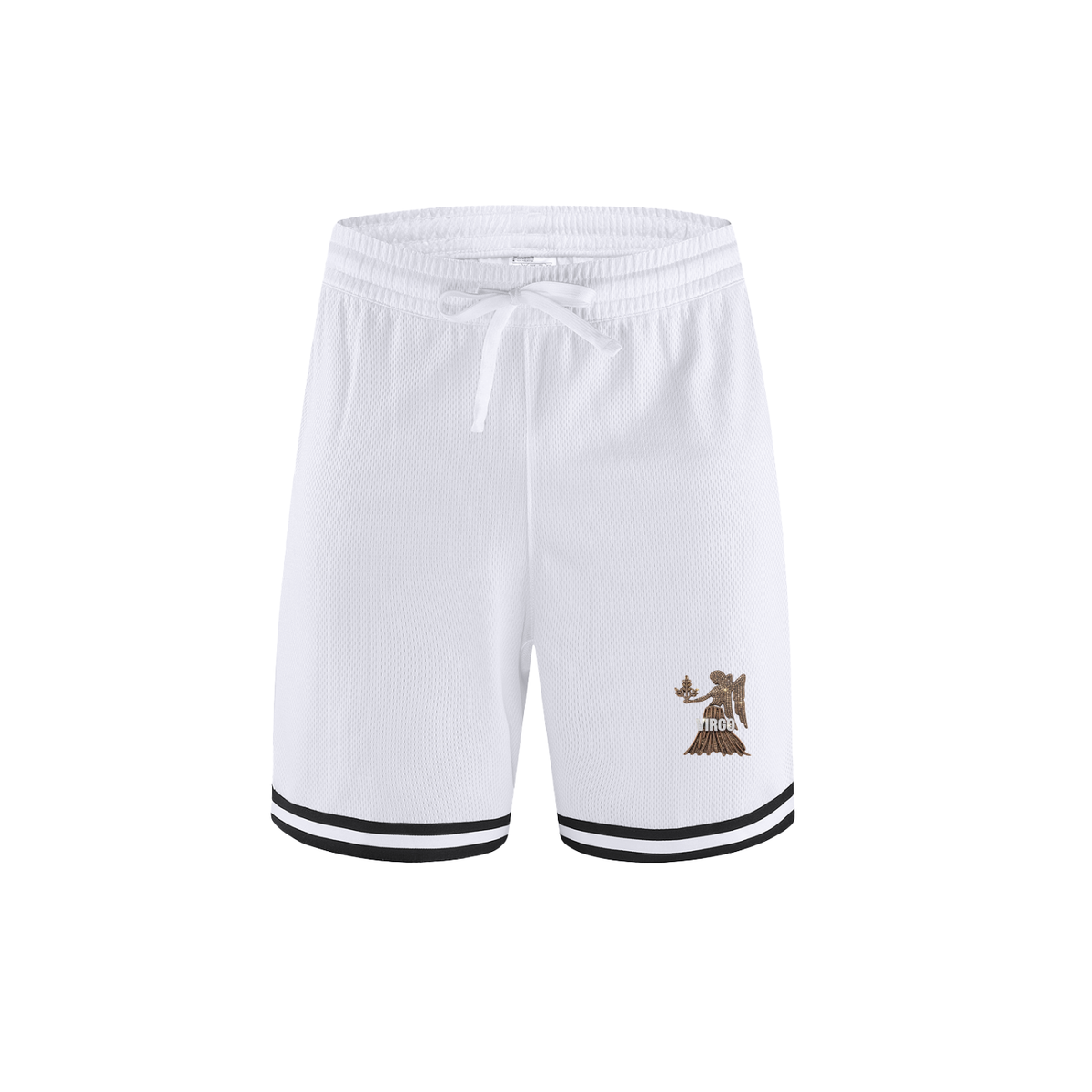 Virgo Classic Stripe Trim Basketball Shorts