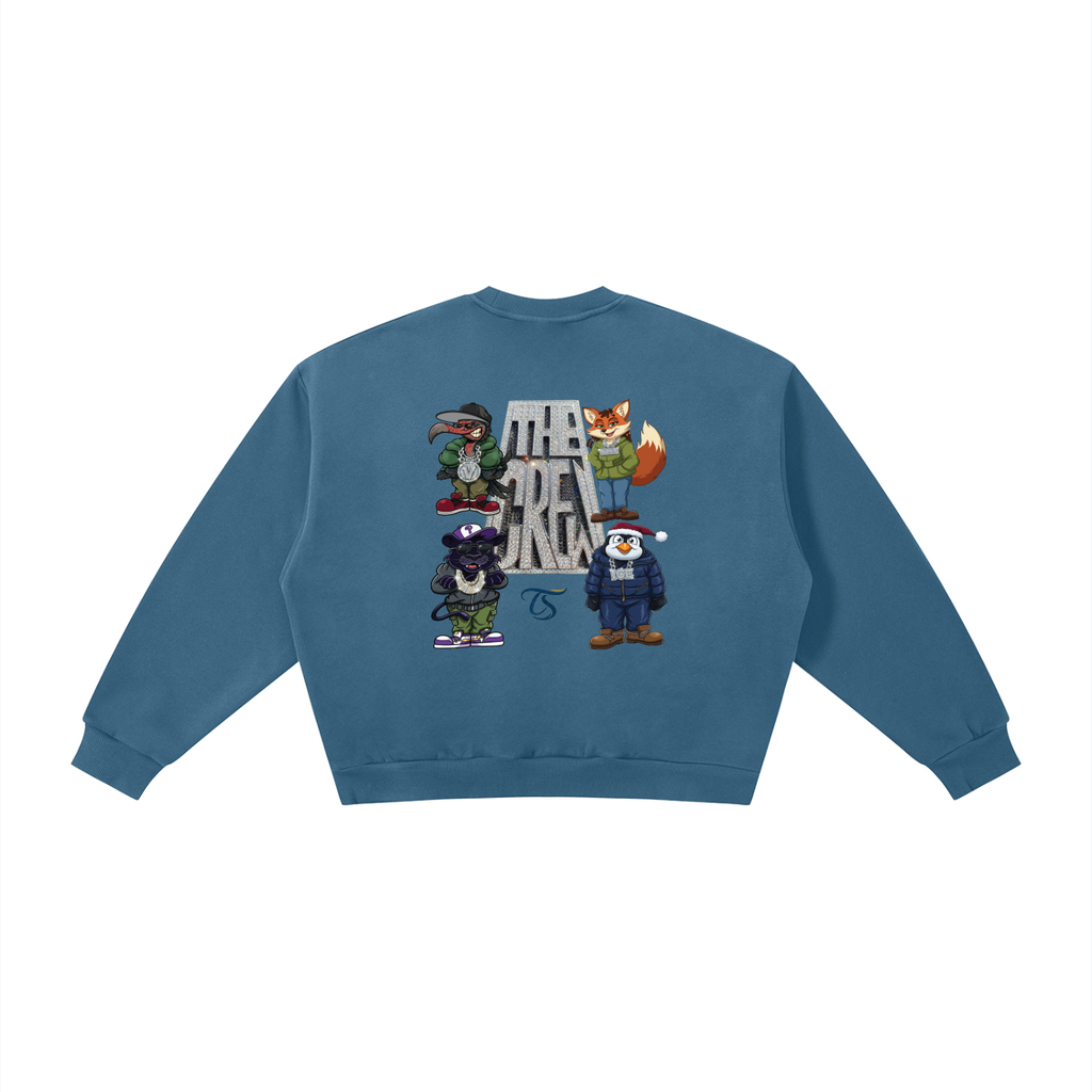 The Crew Boxy Fleece Crewneck Sweatshirt