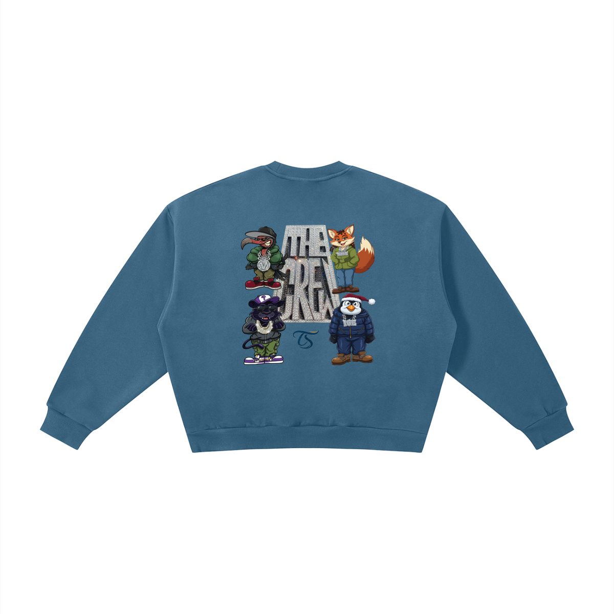 The Crew Boxy Fleece Crewneck Sweatshirt
