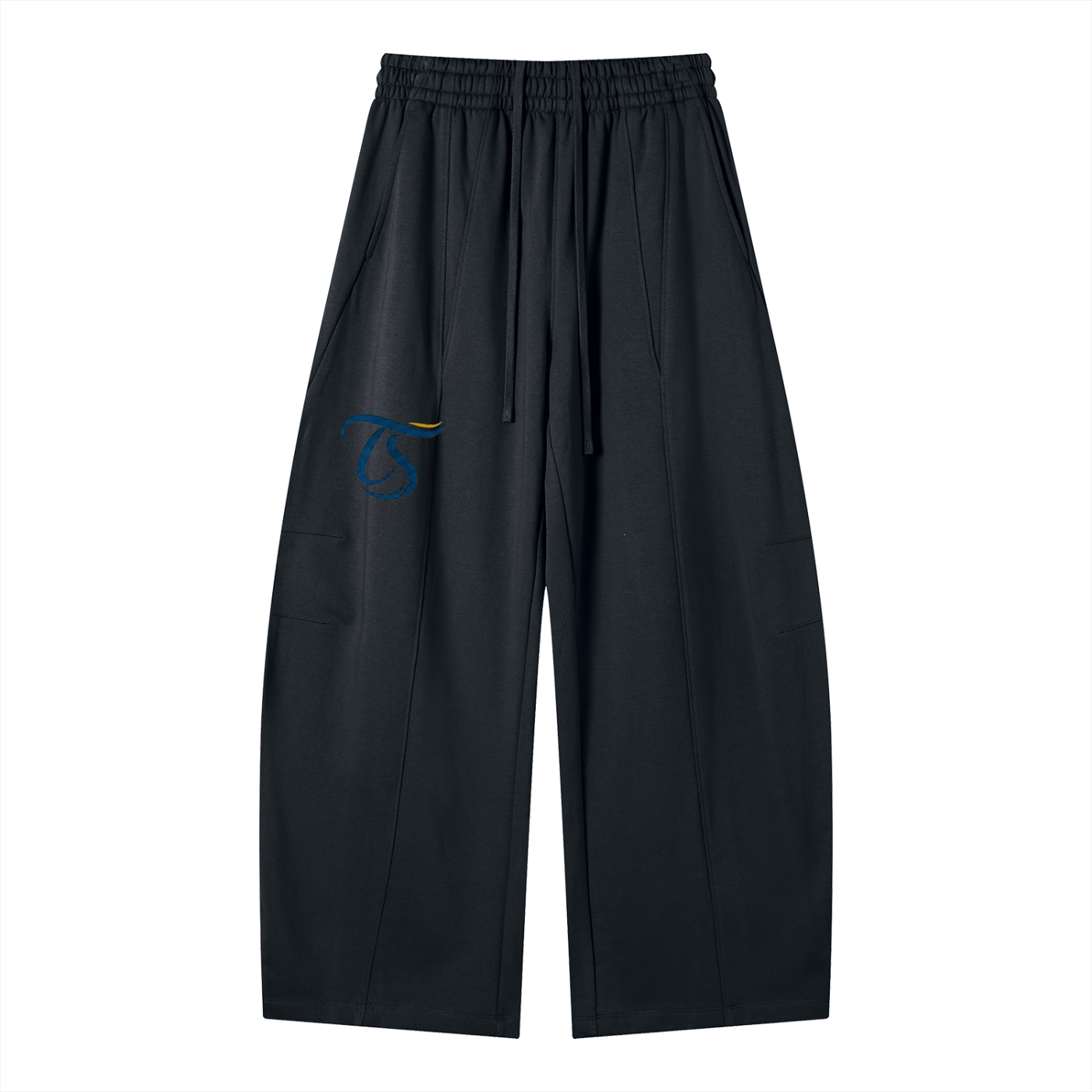 Heavyweight Wide Leg Panel Sweatpants