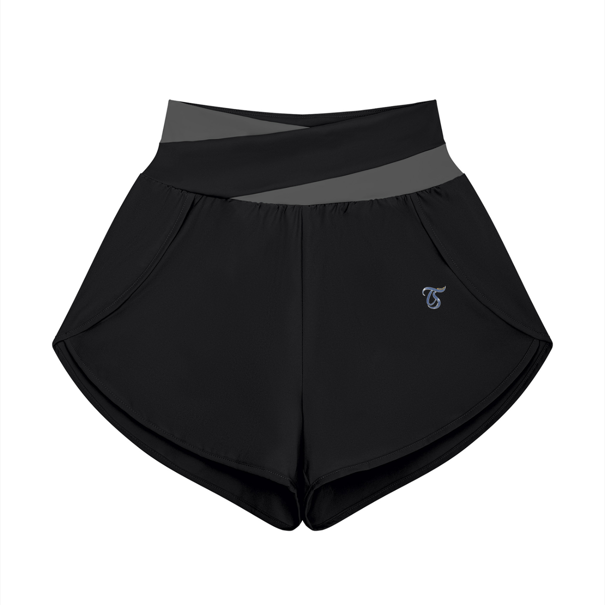 Virgo Women’s Yoga Panelled Shorts