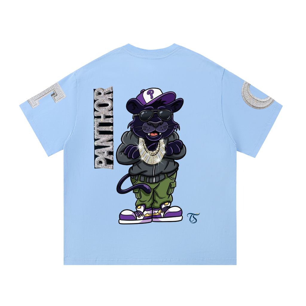 The Crew "PANTHOR" Essential Cotton T-Shirt