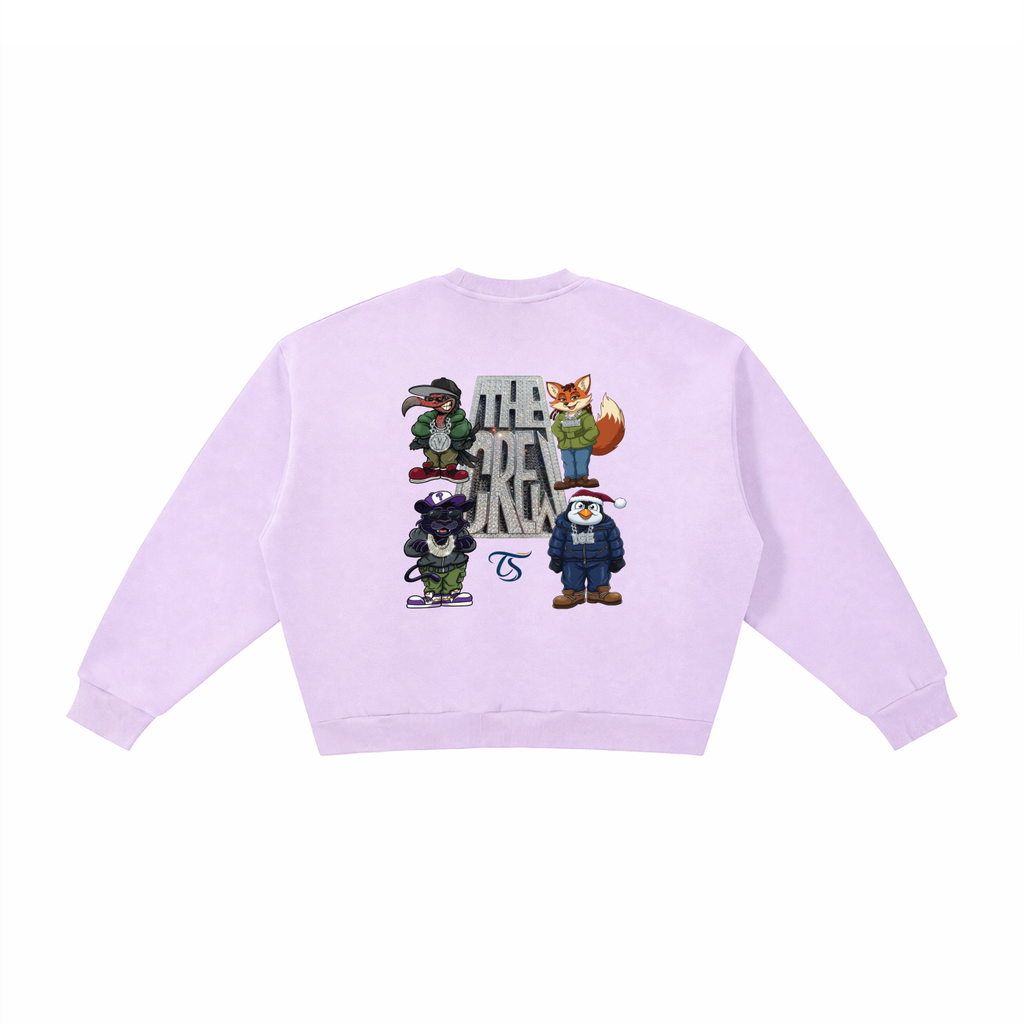 The Crew Boxy Fleece Crewneck Sweatshirt
