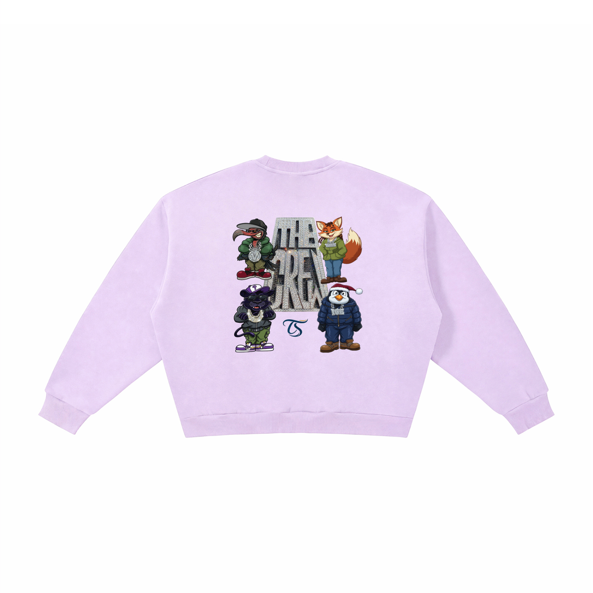 The Crew Boxy Fleece Crewneck Sweatshirt