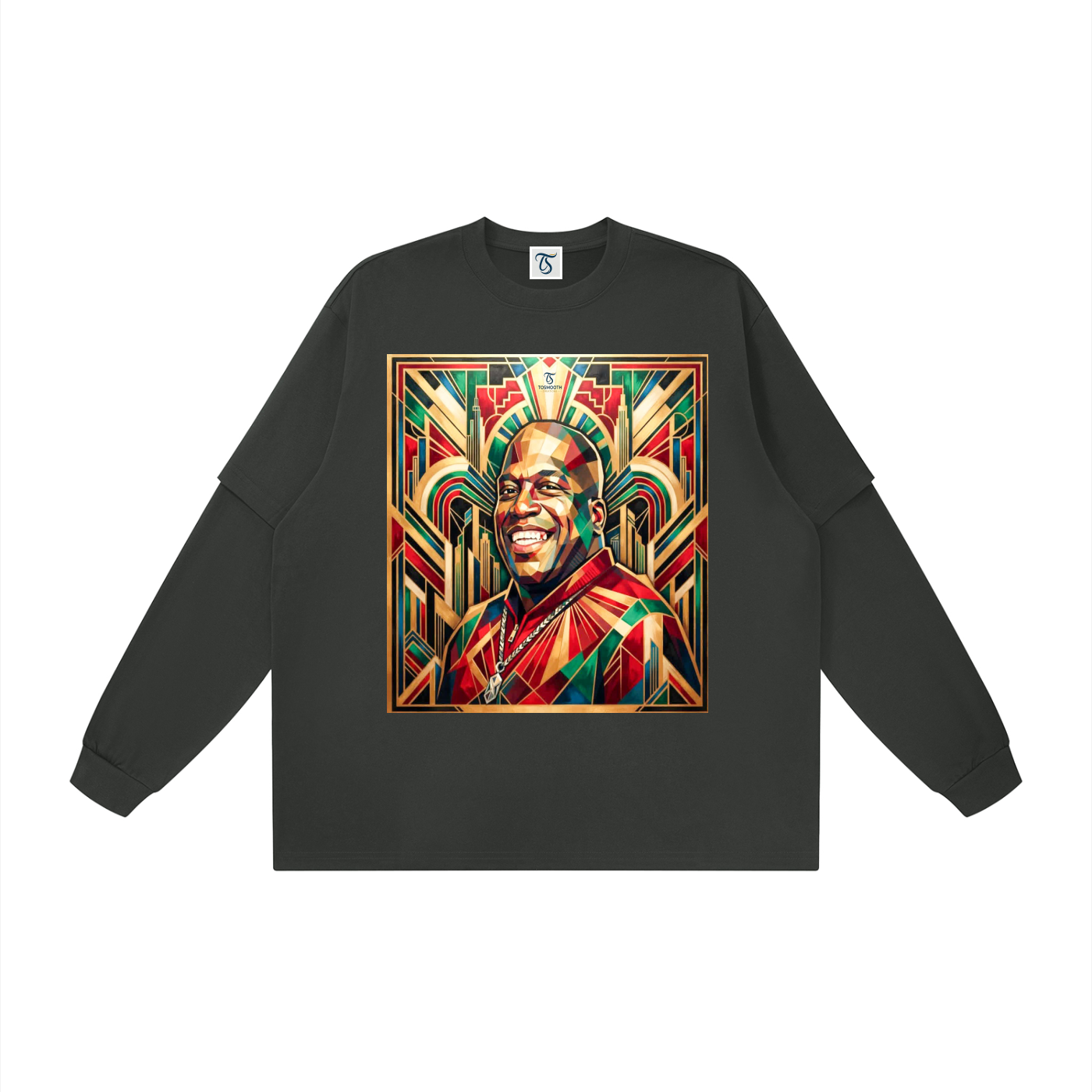 Unisex Layered Oversized T-Shirt