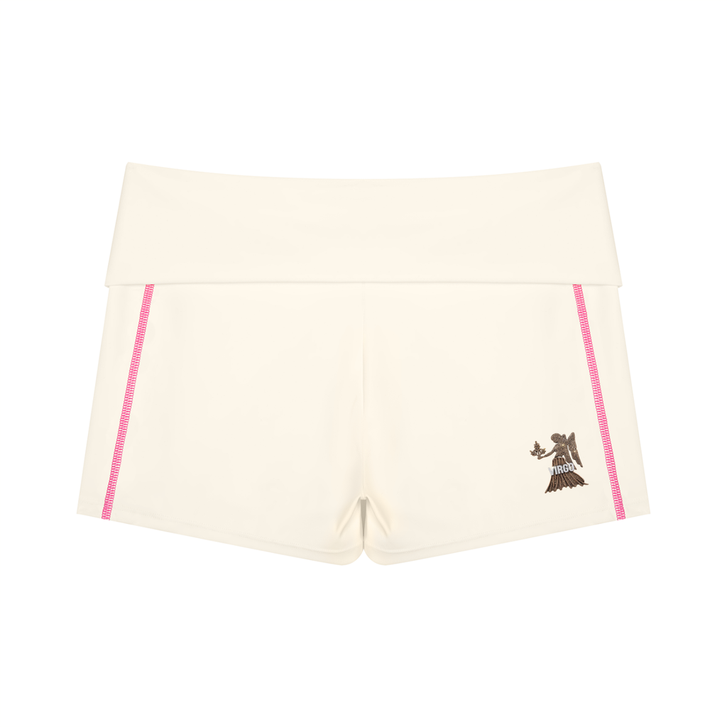 Virgo Women's High Waisted Yoga Biker Shorts