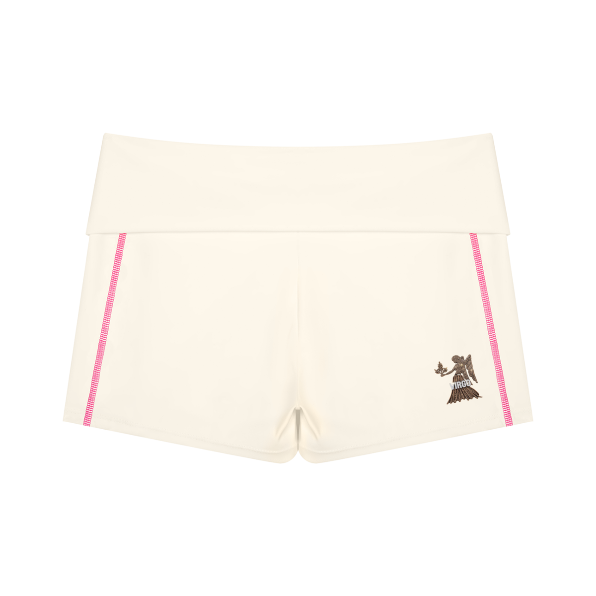 Virgo Women's High Waisted Yoga Biker Shorts