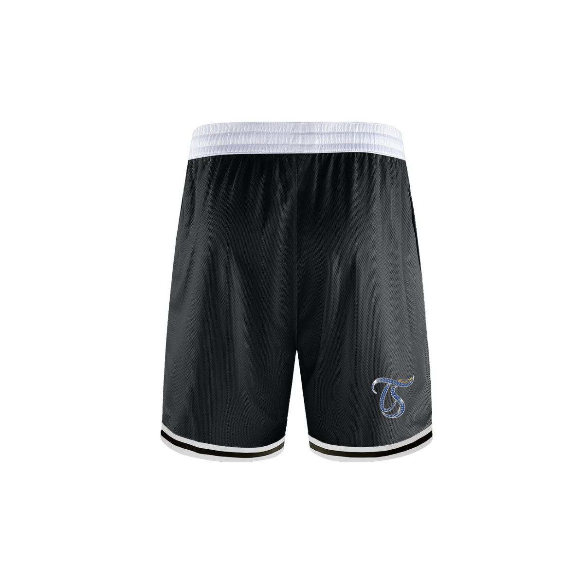 Virgo Classic Stripe Trim Basketball Shorts