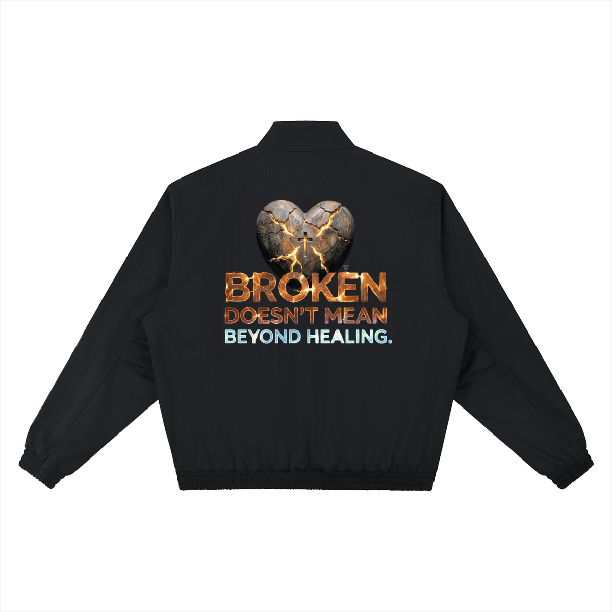 Scriptures Stand Collar Bomber Jacket