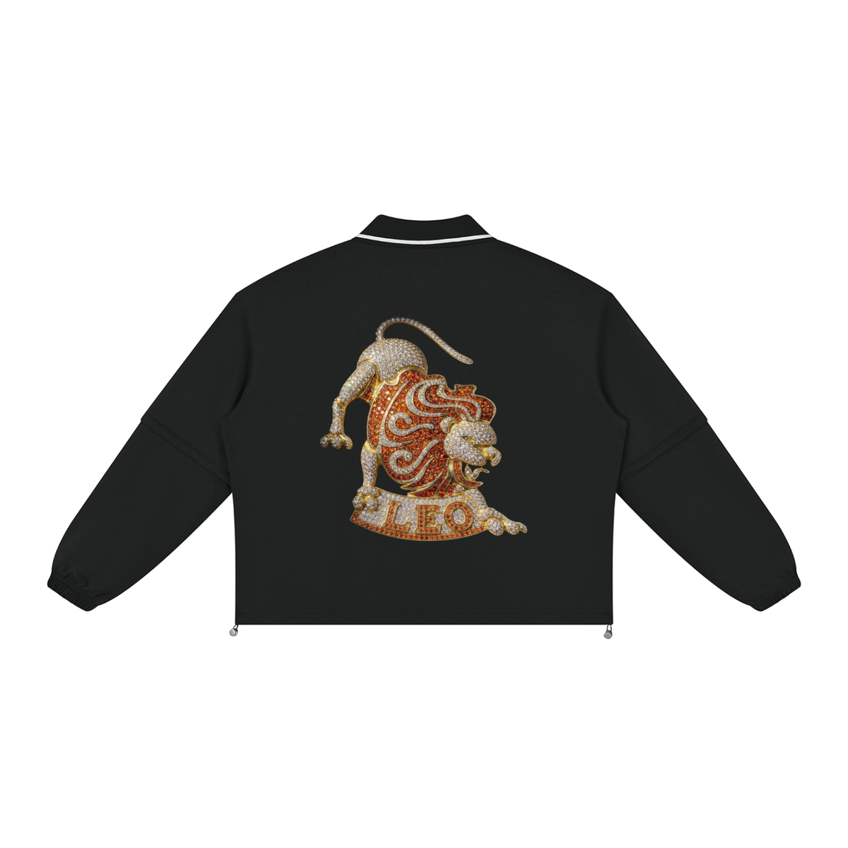 Leo Unisex Boxy Collared Detachable Sweatshirt