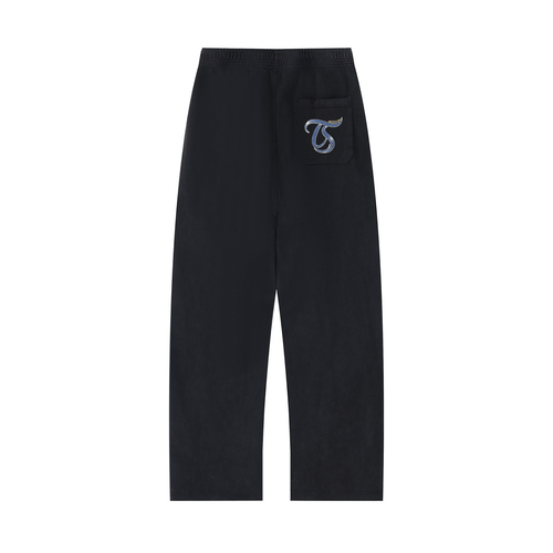 Capricorn Unisex Mineral Wash Straight Sweatpants
