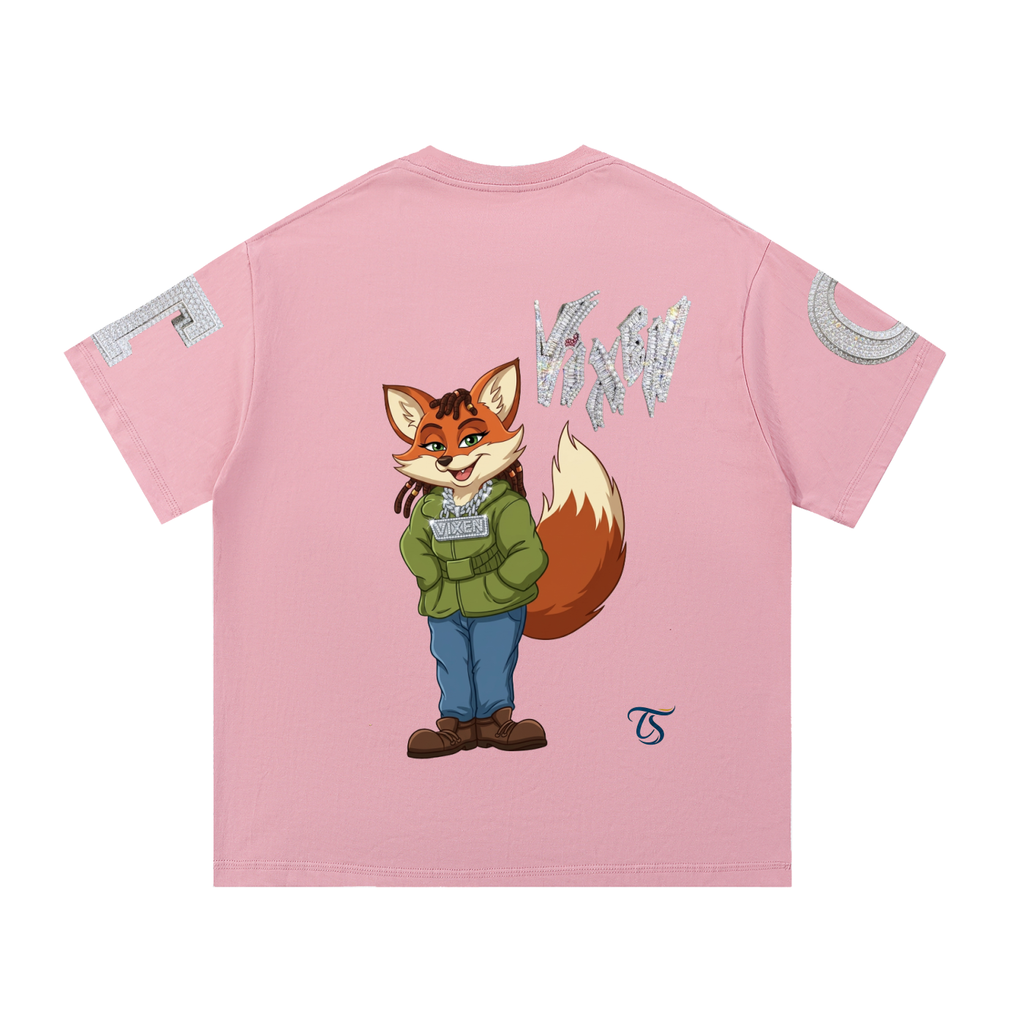 The Crew "VIXEN" Essential Cotton T-Shirt