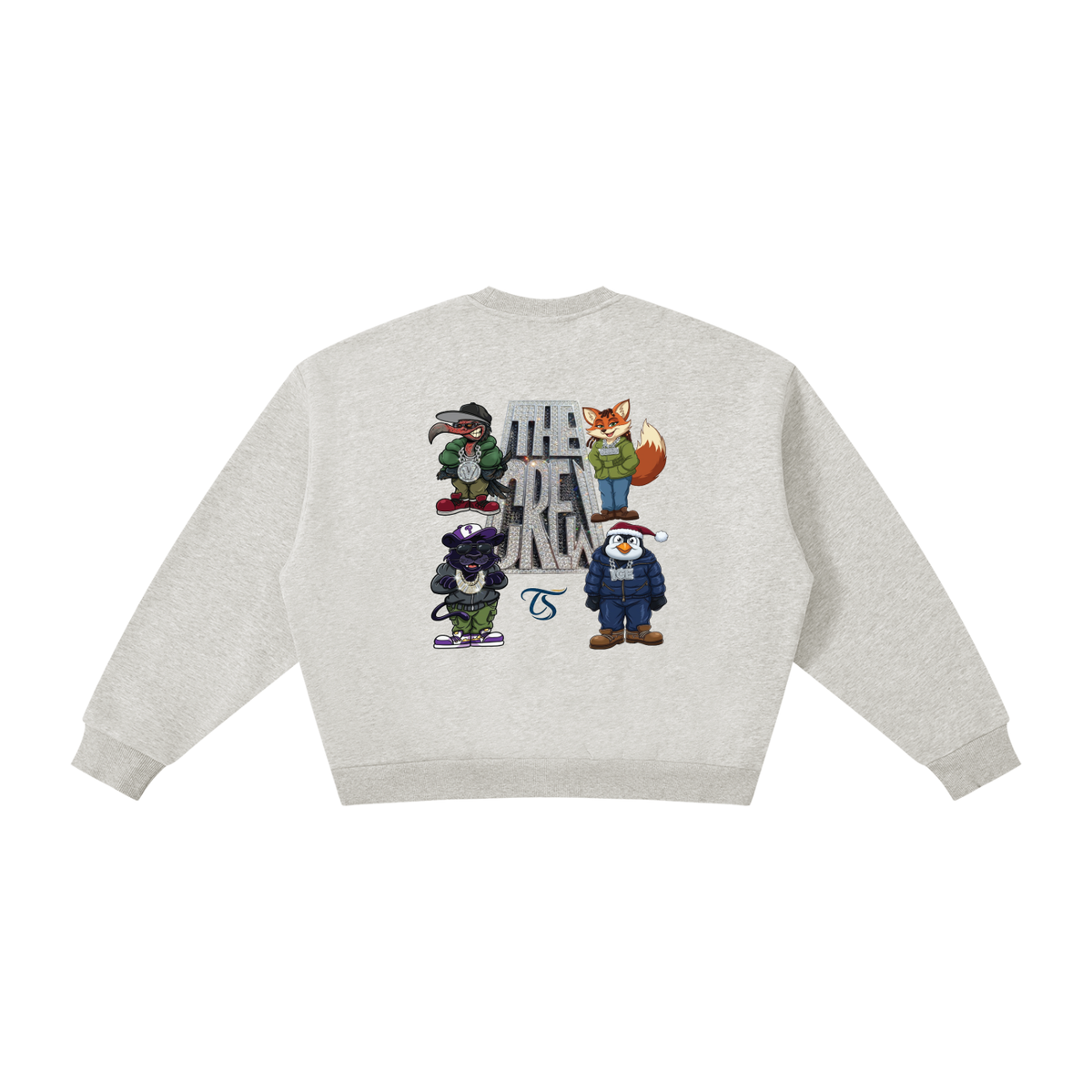 The Crew Boxy Fleece Crewneck Sweatshirt