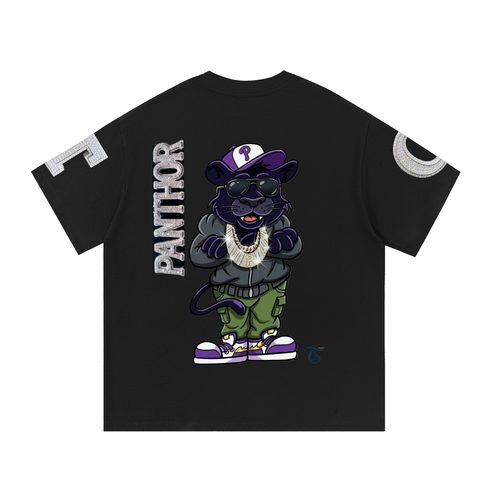 The Crew "PANTHOR" Essential Cotton T-Shirt