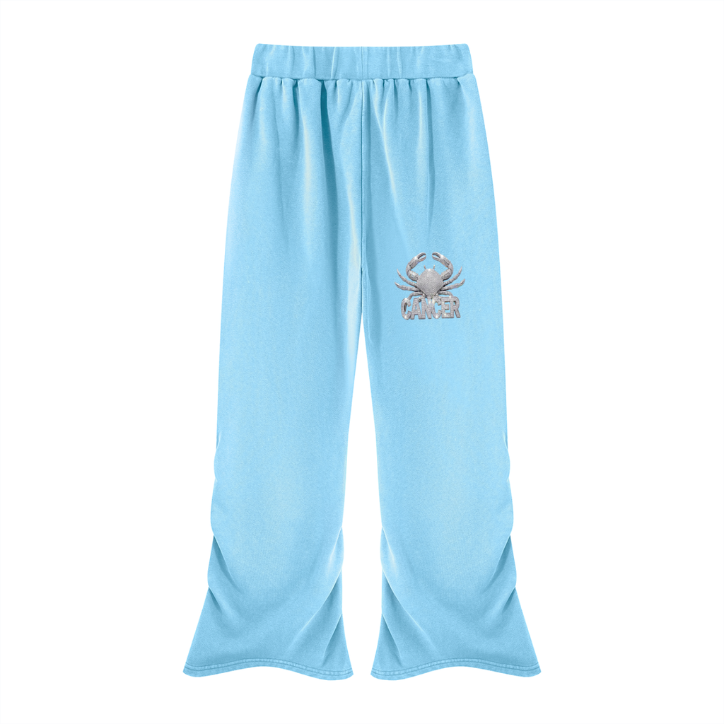 Cancer Women’s Vintage Wash Ruched Sweatpants