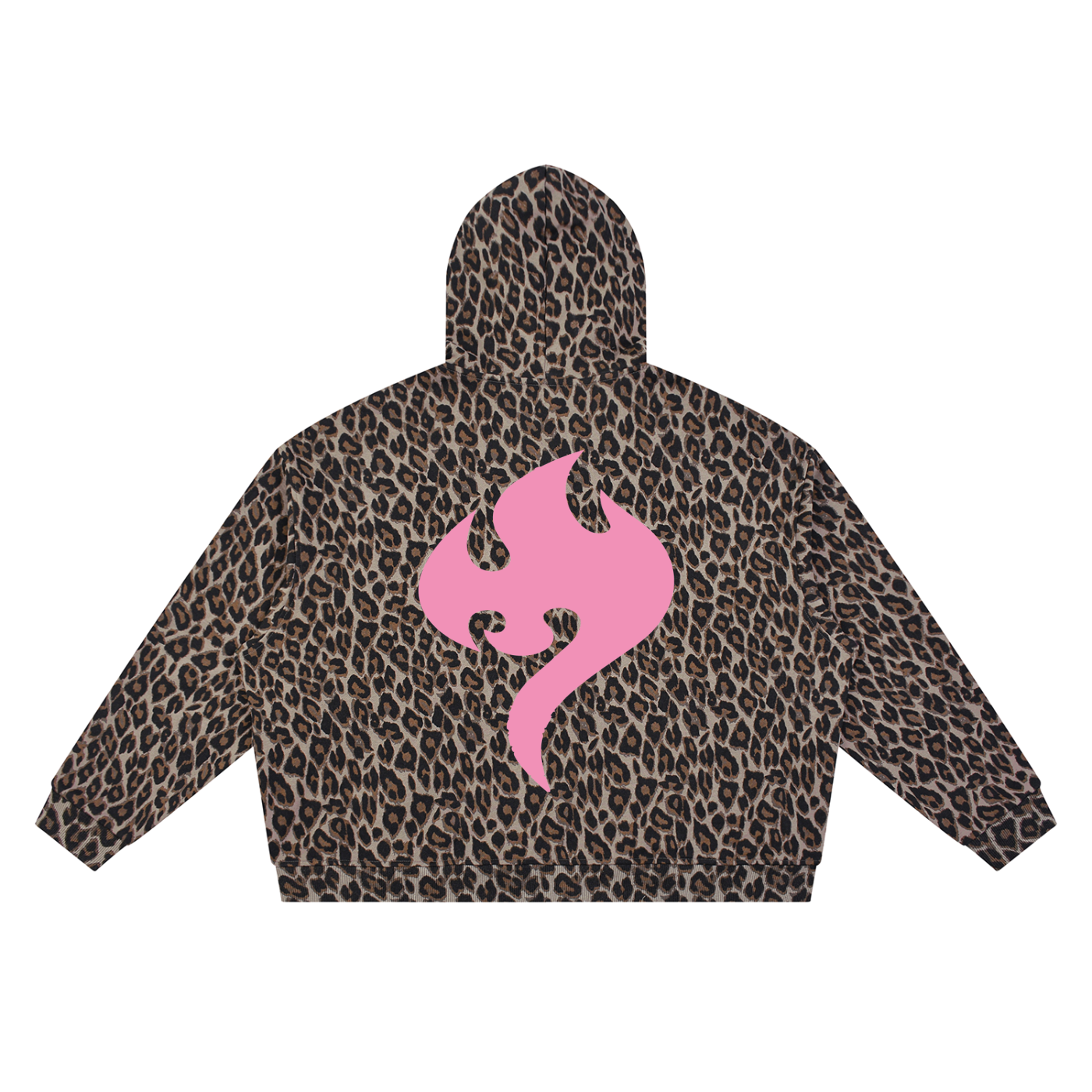 Tosmooth Creations Unisex Leopard Full Zip Hoodie