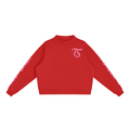 Tosmooth Creations Essential Fleece Mock-Neck Crew Sweatshirt