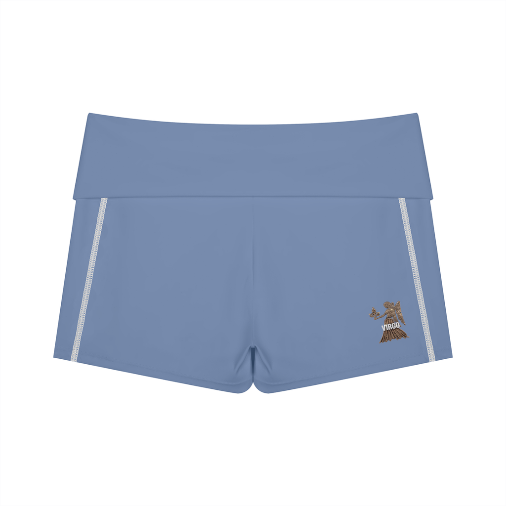Virgo Women's High Waisted Yoga Biker Shorts