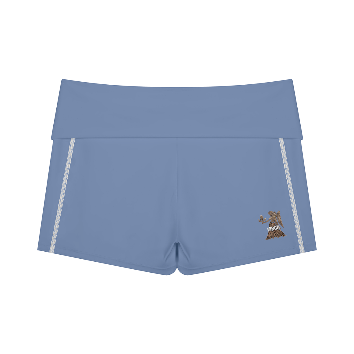 Virgo Women's High Waisted Yoga Biker Shorts
