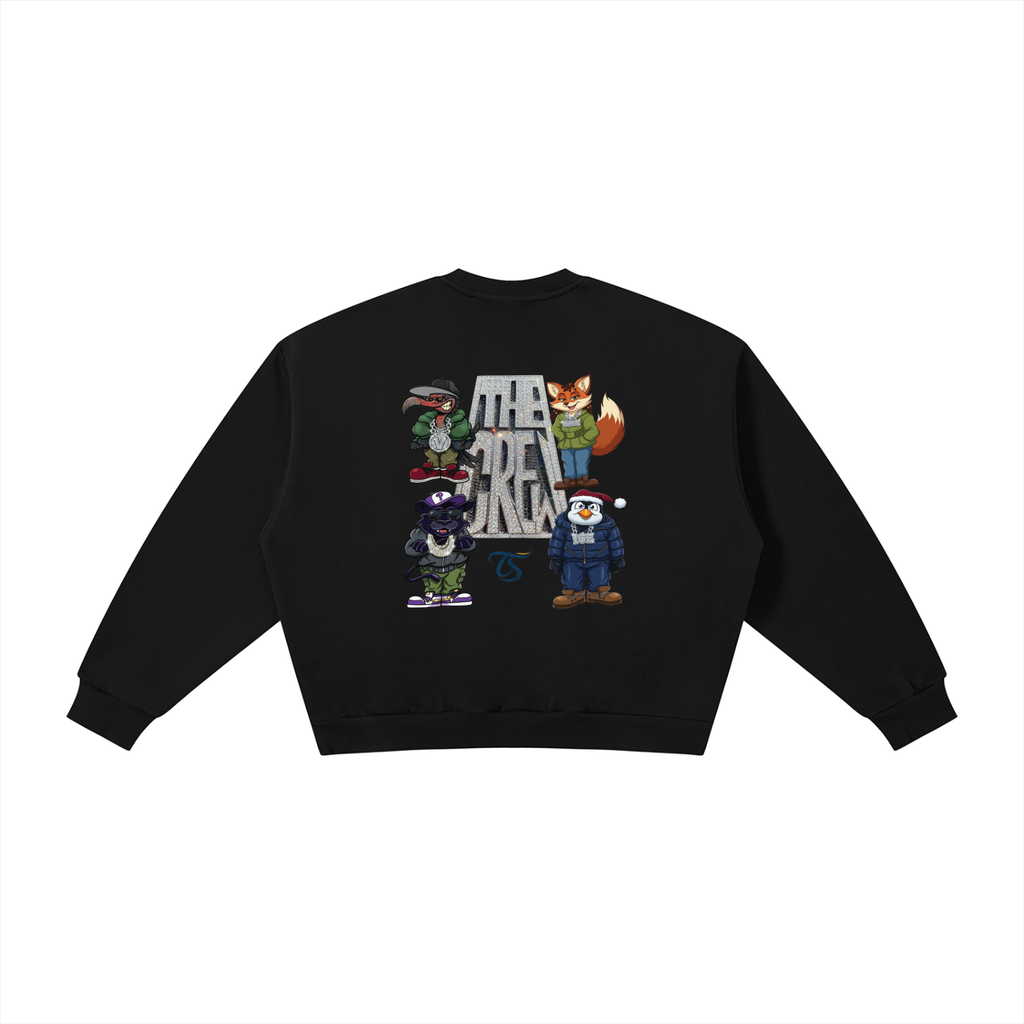 The Crew Boxy Fleece Crewneck Sweatshirt