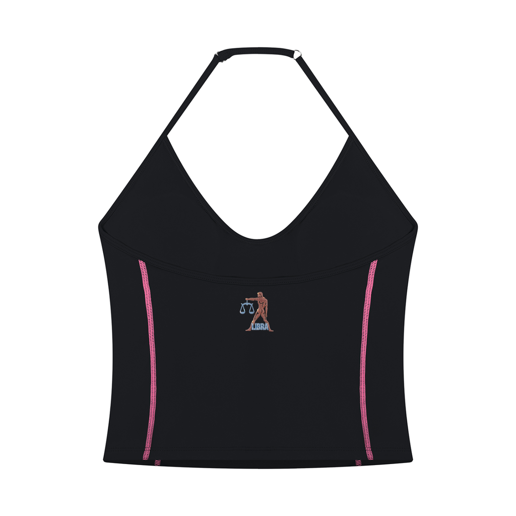 Libra Women's Halter Neck Yoga Tank Top