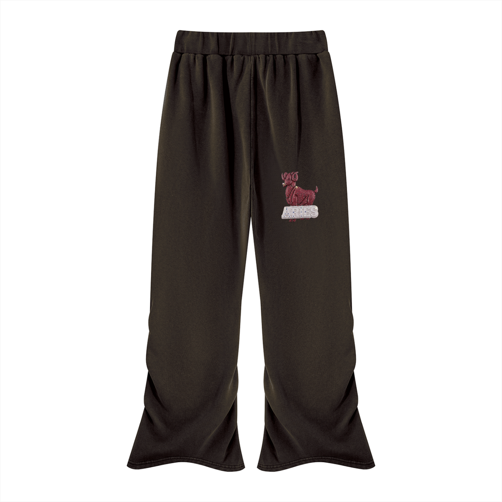 Aries Women’s Vintage Wash Ruched Sweatpants
